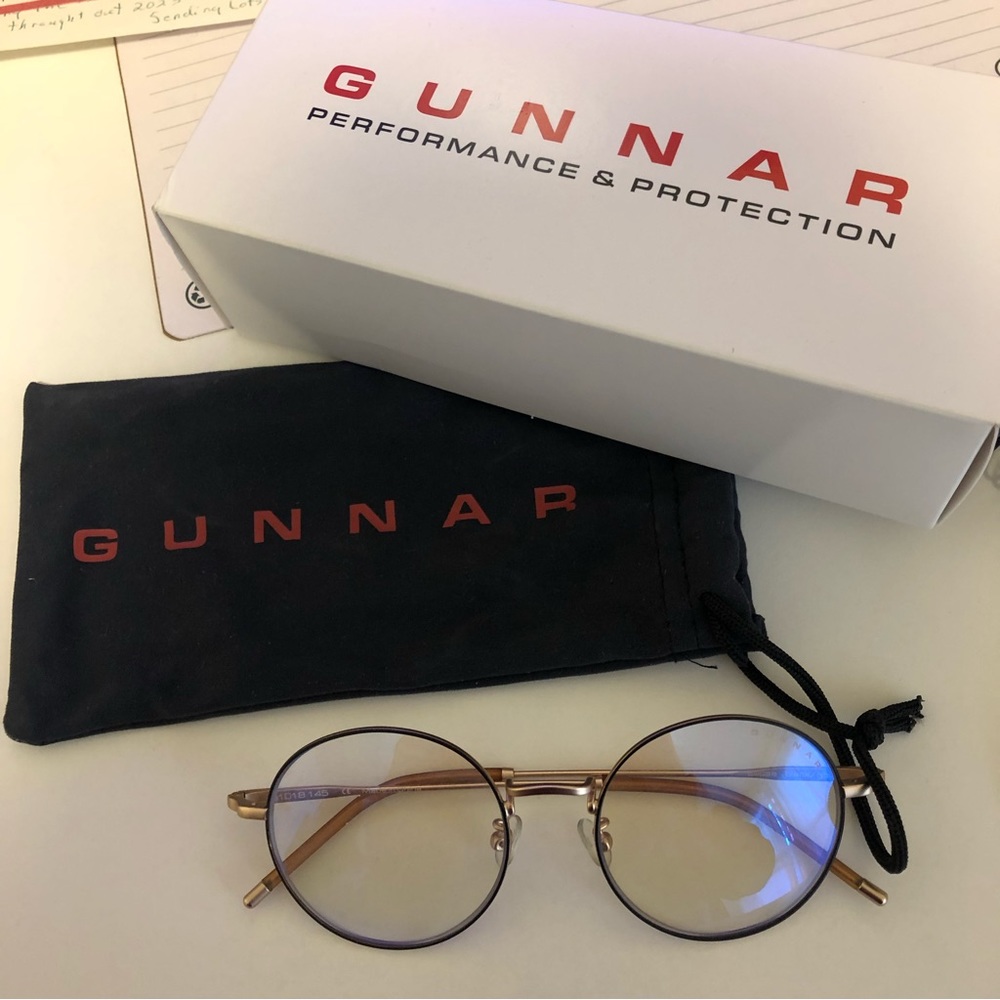 Gunnar blue light glasses